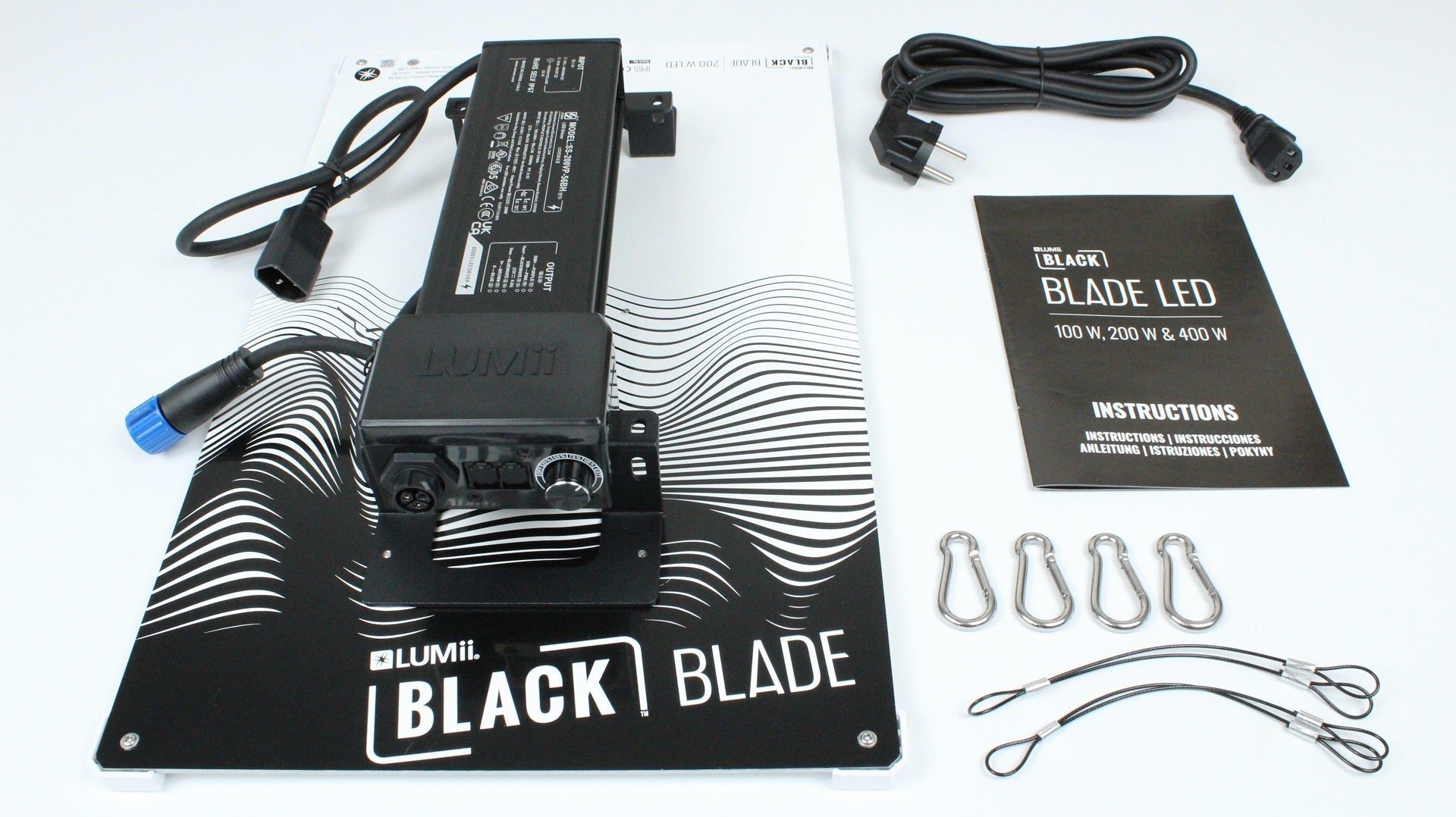 LUMii Black Blade 200 W LED