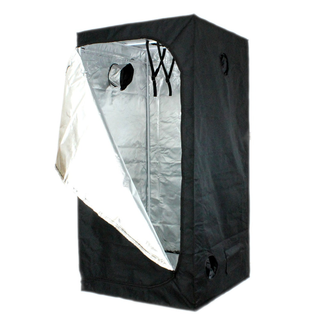 Growbox für 3 Pflanzen Growzelt Indoor Grow 90x90 cm