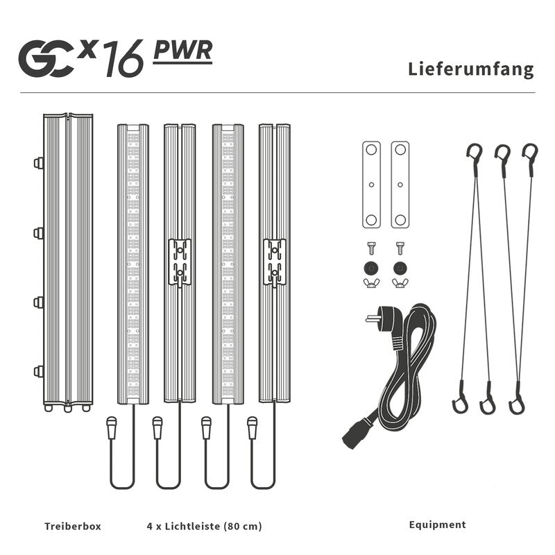 Greenception GCx-16 PWR 640W