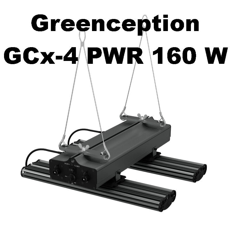 Growbox Komplettset 80x80 cm Greenception gcx4 160 Watt