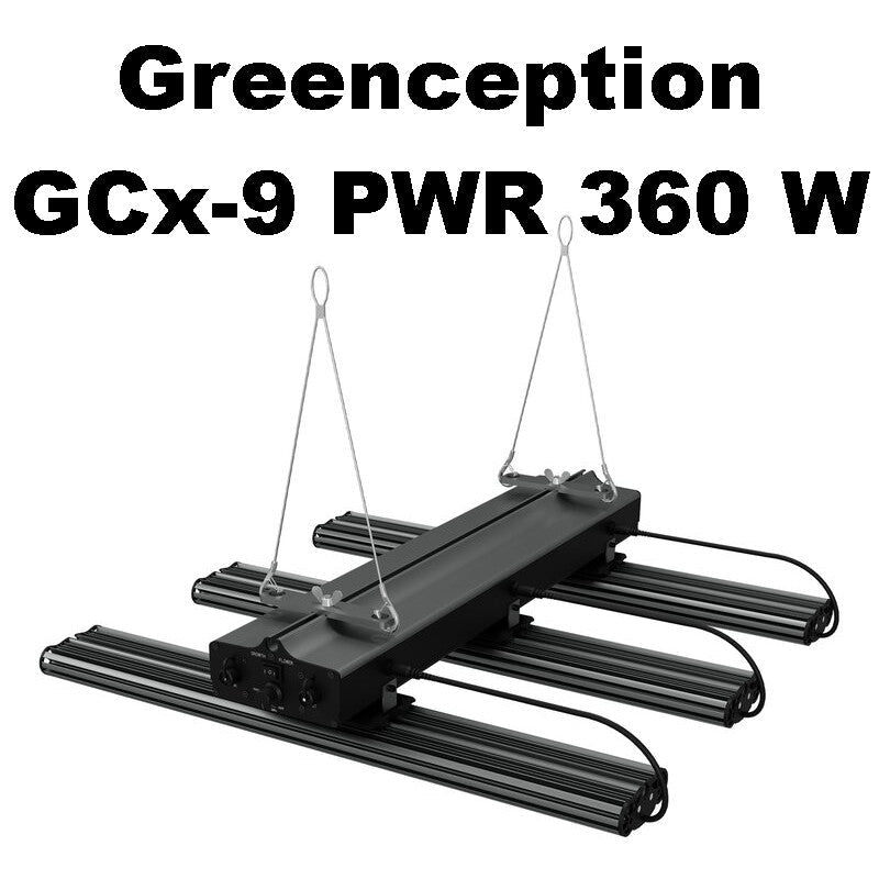 Growbox Komplettset 80x80 cm Greenception gcx9 360 Watt
