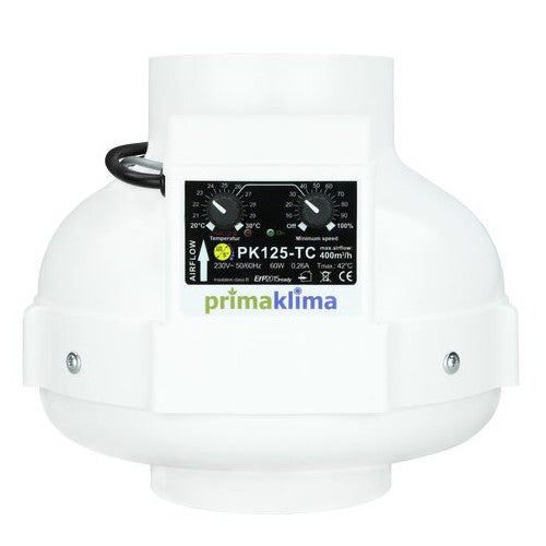 Rohrventilator Growbox Abluft Prima Klima 125 mm